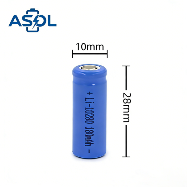 ASOL 10280 Cylindrical Lithium-ion Battery