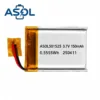 ASOL 501525 3.7V 150mAh Lithium Polymer Battery