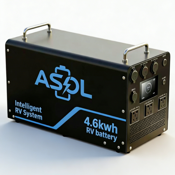 ASOL 4.6kWh RV Intelligent Lithium Battery