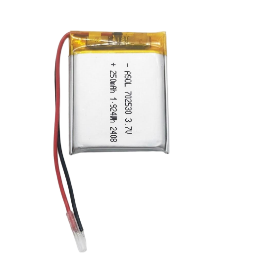 ASOL 702530 3.7V 250mAh Lithium Polymer Battery