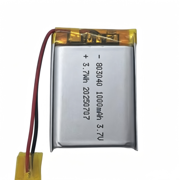 ASOL 803040 3.7V 1000mAh Lithium Polymer Battery