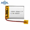 ASOL 803040 3.7V 1000mAh Lithium Polymer Battery