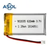 ASOL 902035 3.7V 620mAh Lithium Polymer Battery
