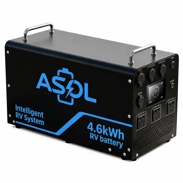 ASOL 4.6kWh RV Intelligent Lithium Battery
