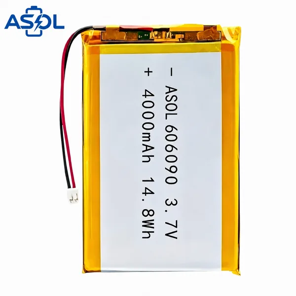 ASOL 606090 3.7V 4000mAh Lithium Polymer Battery