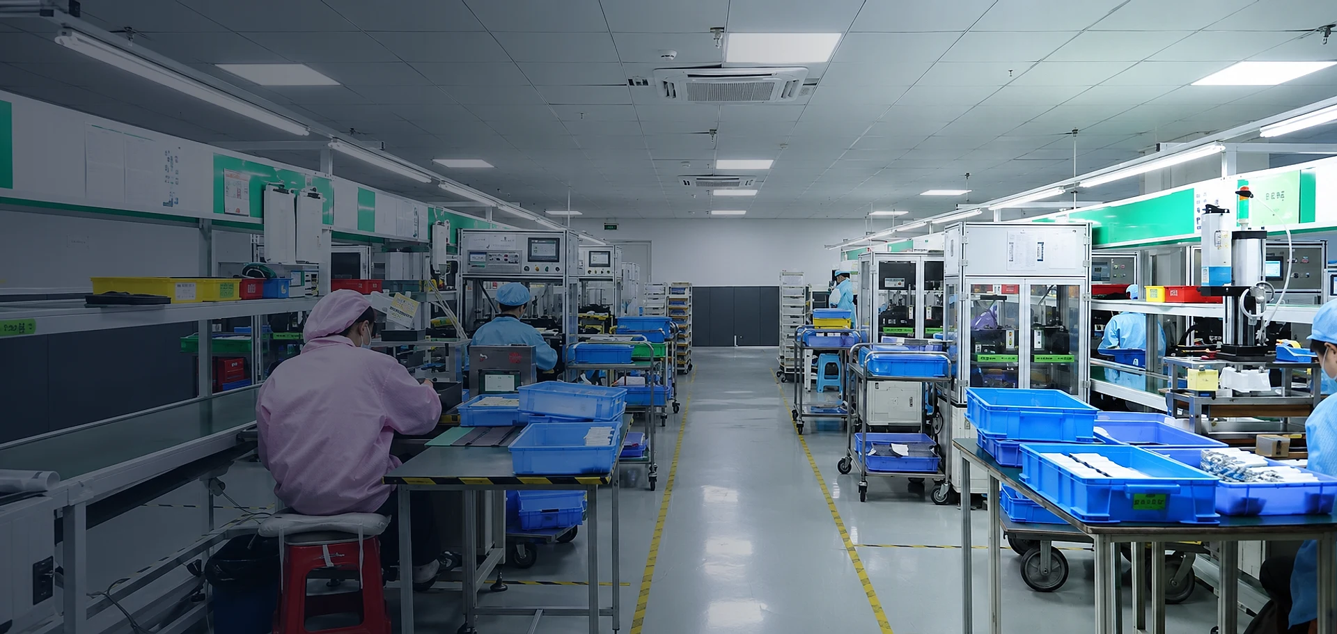 ASOL in-house lithium battery production line — OEM and ODM manufacturing facility