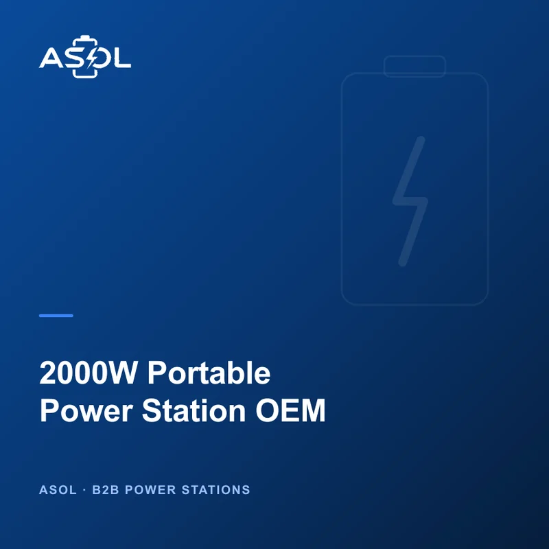 2000W Portable Power Station OEM