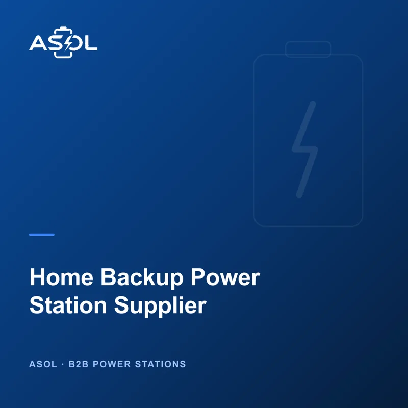 Home Backup Power Station Supplier