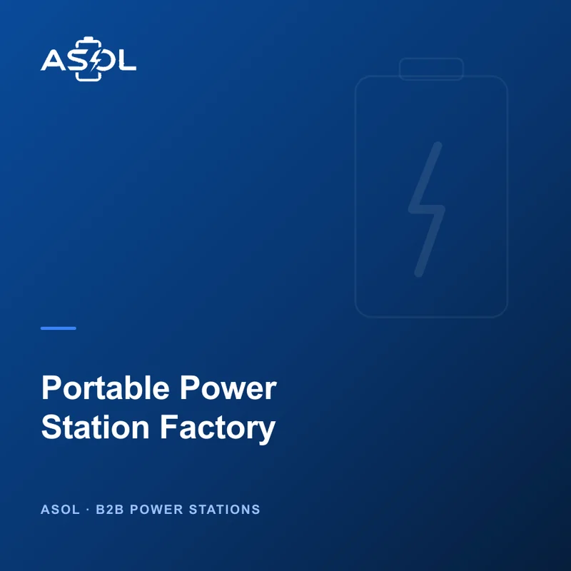 Portable Power Station Factory