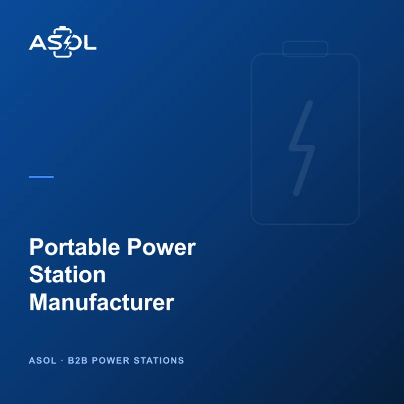 Portable Power Station Manufacturer